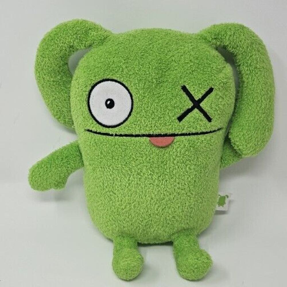 Hasbro Ugly Doll OX Bright Green 8in Plush Stuffed Animal 2019 EUC